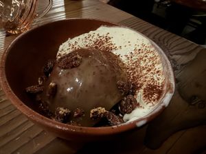 Chocolate Ice Cream  at Feral in Portland