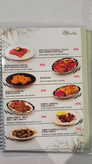  at Happy Vegetarian Food in 