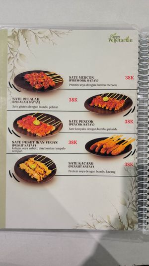  at Happy Vegetarian Food in 