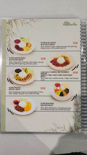  at Happy Vegetarian Food in 