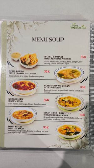  at Happy Vegetarian Food in 