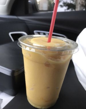 Mango smoothie   at Ganesa Thai Restaurant in Broomfield