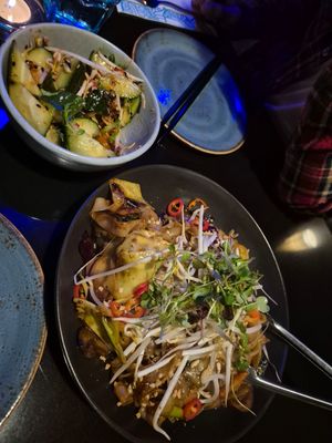 Singapore noodles at Blue Kanu in Queenstown