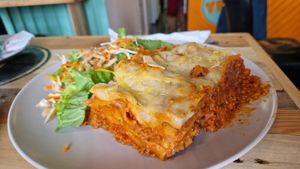 Lasagna 👌 at YES rebel bites in Osijek