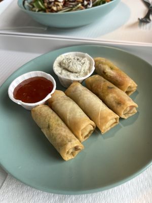 Spring rolls #Veganuary at YES rebel bites in Osijek