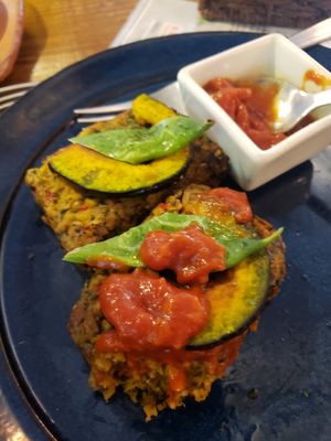 Toppings were really delicious. at Golden Garden in Hiroshima