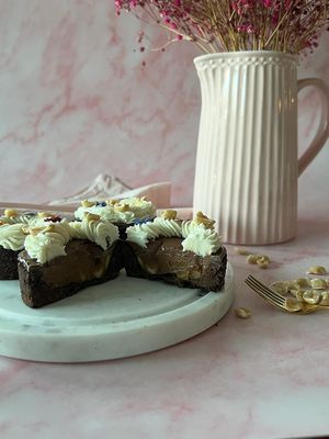 Sweet Nutty Dream Tart  at Planted Planet in Melide