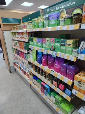 Great tea selection at Holland & Barrett in Llandudno