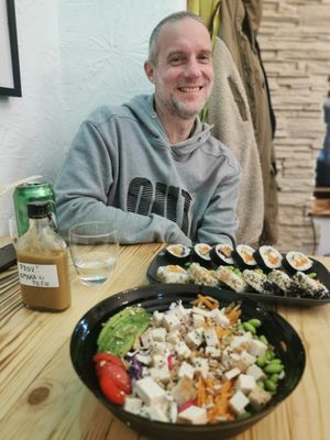  at Vegashi Vegan Fusion in Ljubljana