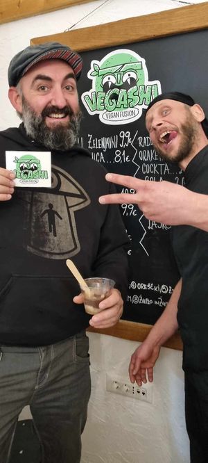 at Vegashi Vegan Fusion in Ljubljana