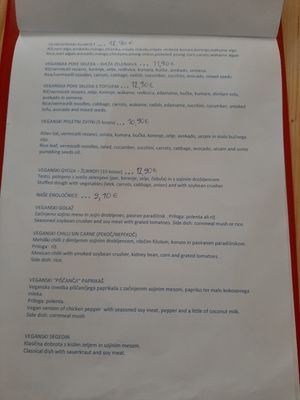  at Vegashi Vegan Fusion in Ljubljana