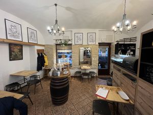 Interior  at Vegashi Vegan Fusion in Ljubljana