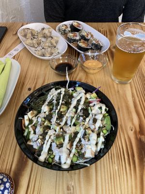   at Vegashi Vegan Fusion in Ljubljana