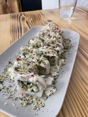 Cabbage Roll  at Vegashi Vegan Fusion in Ljubljana