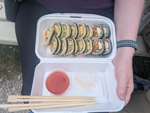  at Vegashi Vegan Fusion in Ljubljana