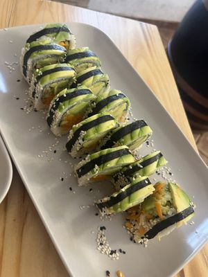 Sushi   at Vegashi Vegan Fusion in Ljubljana