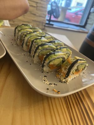 Sushi   at Vegashi Vegan Fusion in Ljubljana