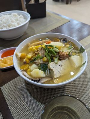 Hue noodles at Huong Mai in Hue