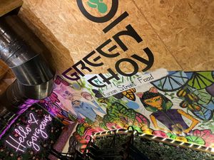 Stairs  at Green Choy - Tooting in South West London