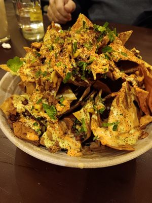 Nachos at PlanTita's Kitchen in Long Beach