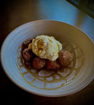 They added a new dessert to the menu.. it’s so good.. churros are crunchy but also soft.. just everything you could’ve wanted  at PlanTita's Kitchen in Long Beach