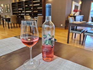 Wine from the region. at Hídrica do Caima in Oliveira De Azemeis