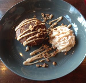 Vegan Gingerbread at The Grange in Providence