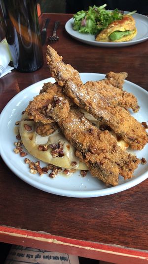 Chicken Fried Seitan at The Grange in Providence
