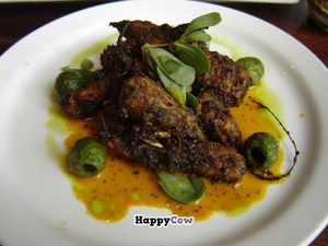 Small plate: roasted carrots and olives at The Grange in Providence