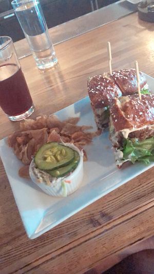 Po boy at The Grange in Providence