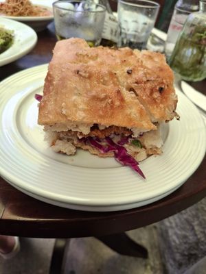 Foccacia at Café Tero Restaurante in Rio De Janeiro