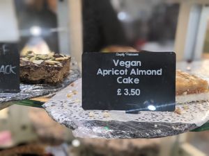 Good selection of vegan treats at Simply Patisserie in Eastbourne