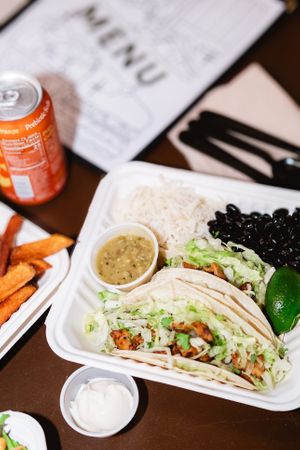 Tacos at Veg.Edible in Omaha