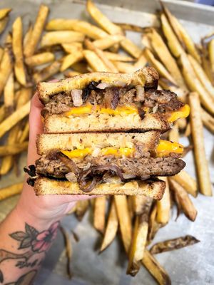 The Ruby Melt at Veg.Edible in Omaha