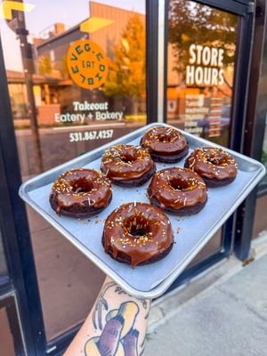 Cake Donuts at Veg.Edible in Omaha
