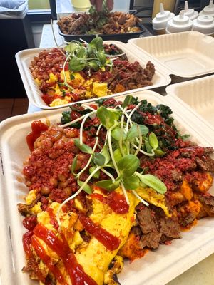 Breakfast Garbage Plate at Veg.Edible in Omaha