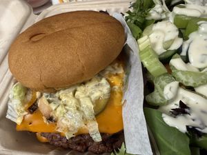 Big Matt Burger  at Veg.Edible in Omaha
