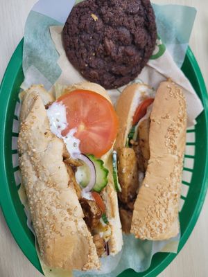 Meatless Chicken Teriyaki at Subway in Memmingen