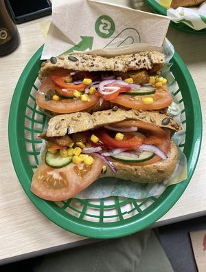 Plant-based Chicken Teriyaki  at Subway in Memmingen