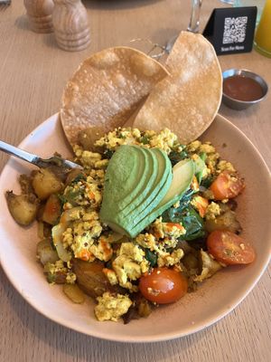 Vegan breakfast bowl   at Hatch 44 Cafe  in Bradley Beach