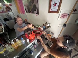   at Mamá Mela  in San Miguel De Allende