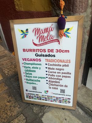   at Mamá Mela  in San Miguel De Allende