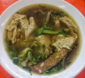豬雜湯 mixed herbal soup at Ci Xin Da Ai Gong De Zai - 慈心大愛功德齋 in Johor Bahru