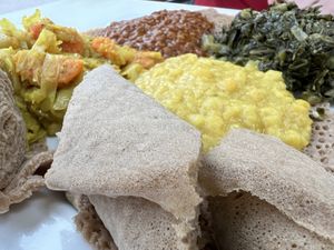   at Lulu EthioVegan in Minneapolis