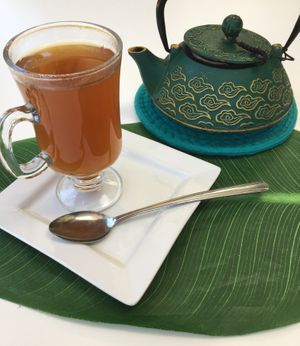 Ethiopian Spiced Tea at Lulu EthioVegan in Minneapolis