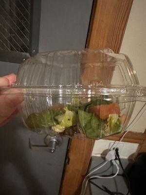 House salad to go   at Lulu EthioVegan in Minneapolis