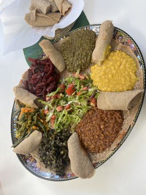 for 2  at Lulu EthioVegan in Minneapolis