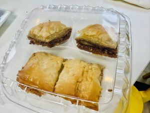 Baklava  at Lulu EthioVegan in Minneapolis