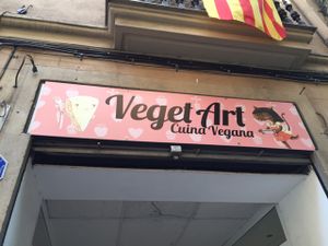 The place at Vegetart Cuina Vegana in Barcelona
