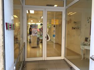 The outside  at Vegetart Cuina Vegana in Barcelona